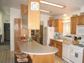 View of Kitchen from Family Room