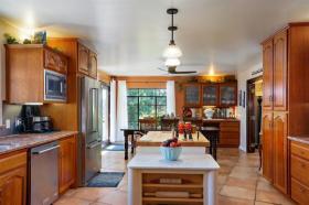 Kitchen Looking To Dining Room