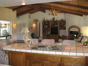 View Of Living Room From Kitchen